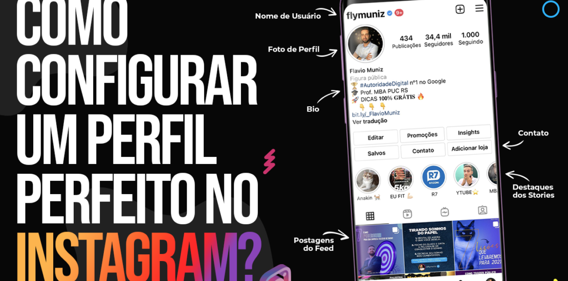 trocar a fonte do instagram