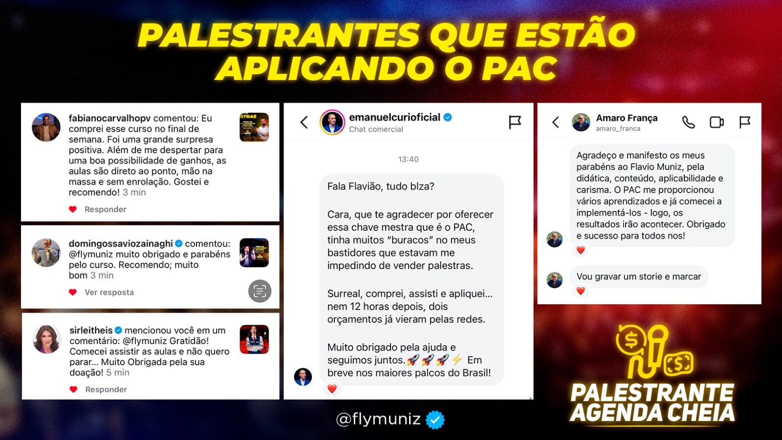 melhores curso para palestrantes