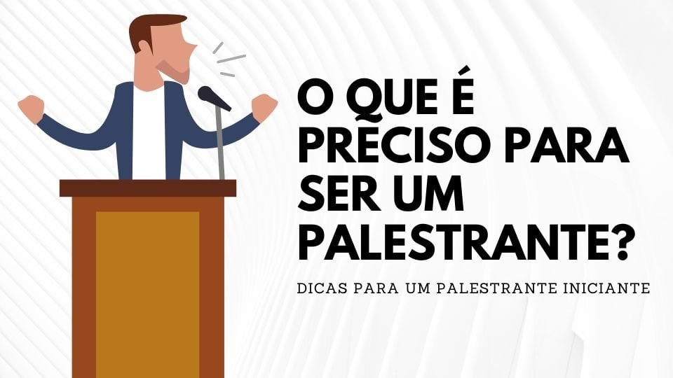 como vender palestras sendo iniciante