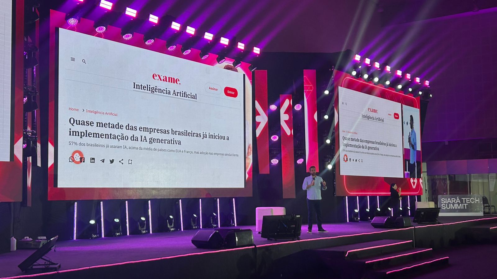 palestra de inteligência artificial