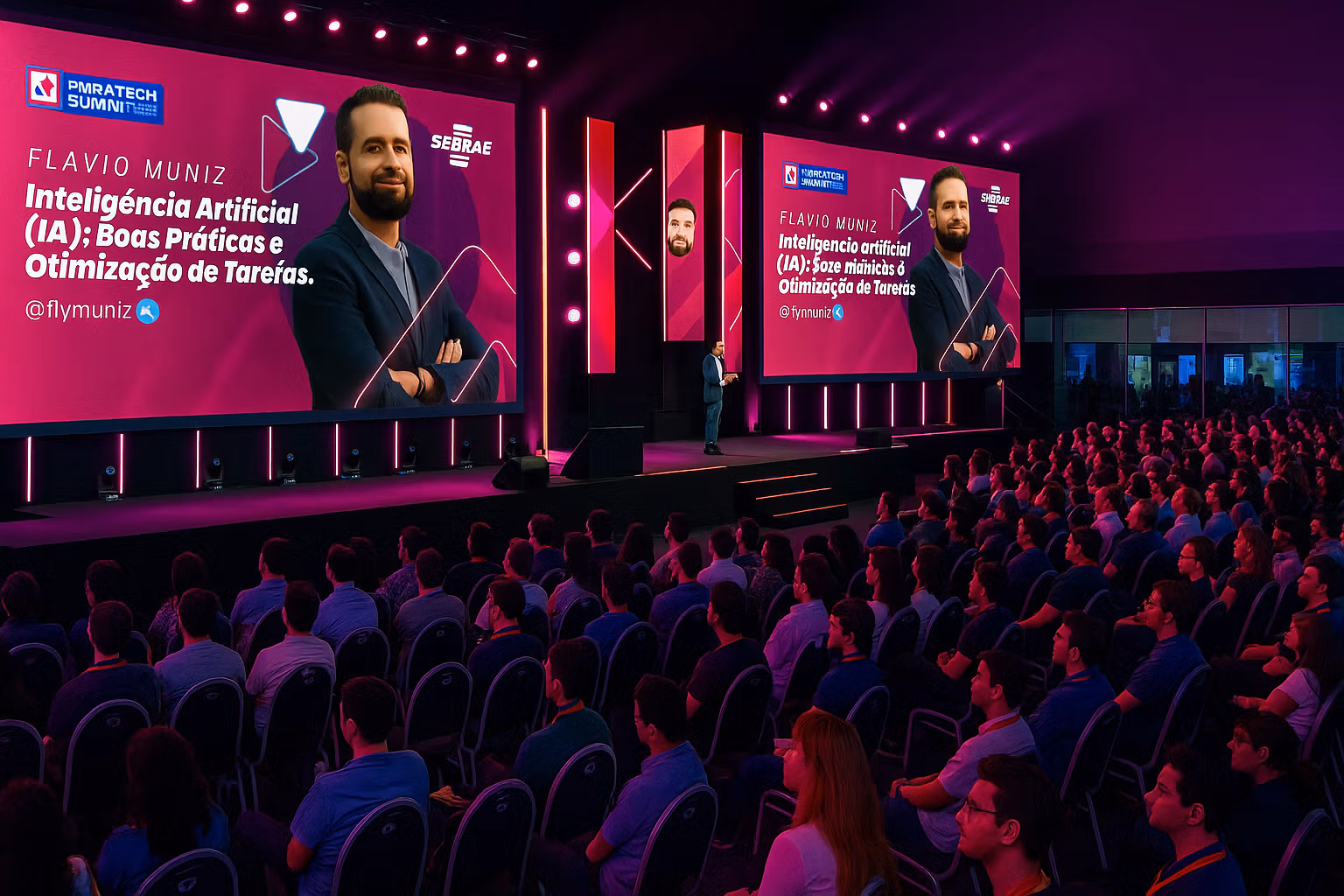 palestrante de inteligência artificial